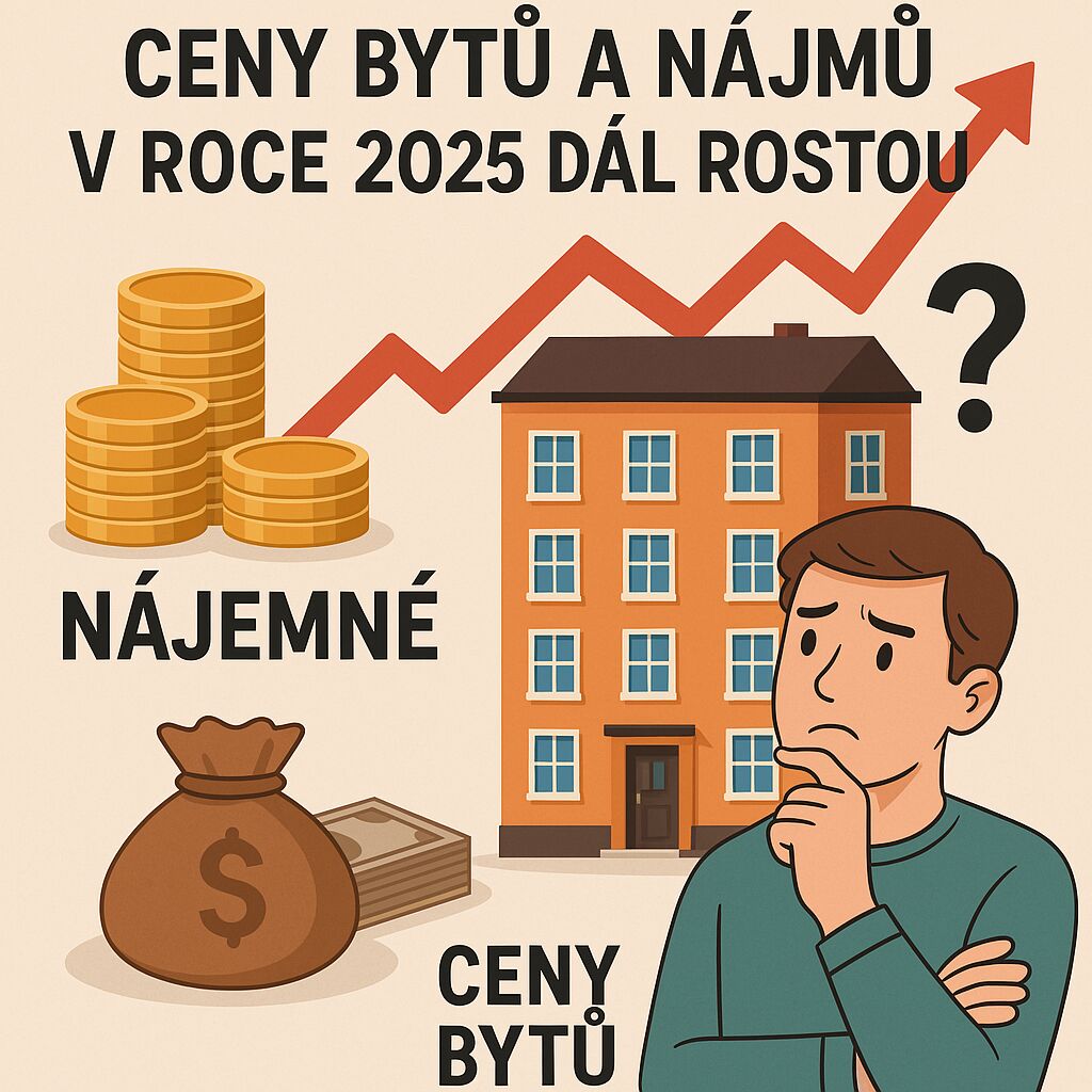 Ceny bytů a nájmů v roce 2025 dál rostou. Má ještě smysl čekat s nákupem? | Radek Procyk