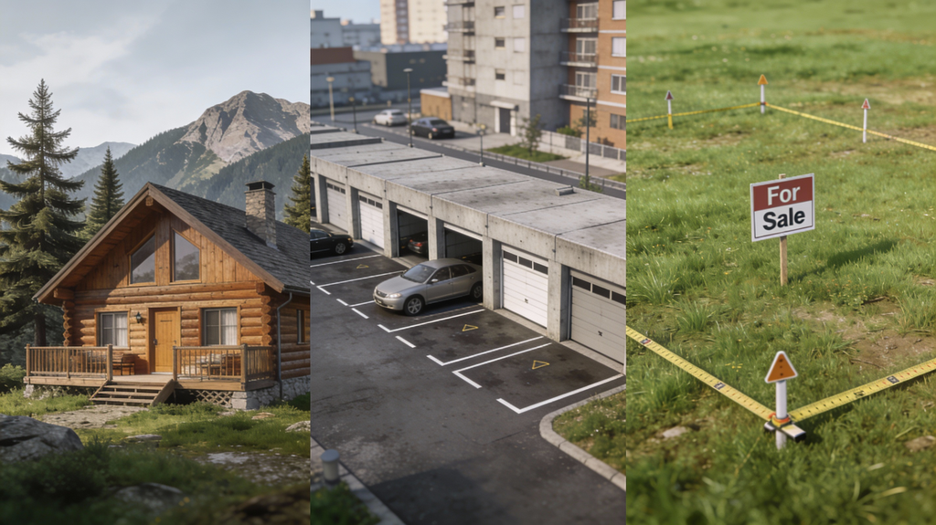 Alternativní investice do nemovitostí: rekreační objekty, garáže a pozemky | Radek Procyk