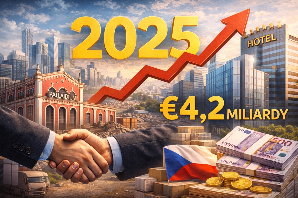 Trh komerčních nemovitostí v roce 2025 lámal rekordy | Radek Procyk