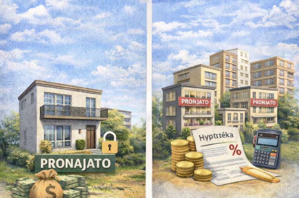 Investice do nemovitostí: koupit jeden byt za hotové, nebo více bytů na hypotéku? | Radek Procyk